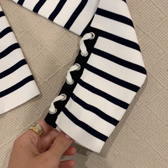 Veronica Beard - long sleeve park sweater - Picture 4 of 6